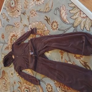Chocolate Brown Sweatsuit.